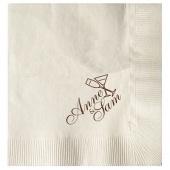 Vanilla 2-ply Beverage Napkins