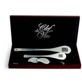 Clef Du Vin® Deluxe Set in Burgundy Gift Box