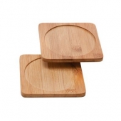 Bamboo Wine Bottle or Glass Coaster
