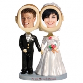 Bride & Groom Couple Bobble Heads