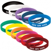 Quick Turn Pad Printed Wristbands
