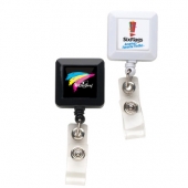 “Good” Square Badge Reel (opaque colors)