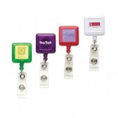“Better” Square Badge Reel (translucent colors)
