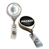 Chrome JUMBO Round Badge Reel