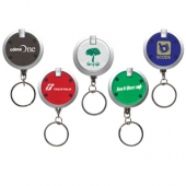 Round Light Up Key Ring