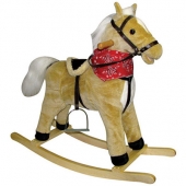 Blonde Horse Rocking Horse