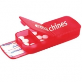 Plastic Bandage Dispenser with Pill Case