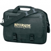 Leatherette Expandable Briefcase