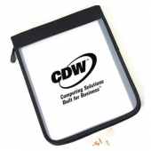 Semi-Clear Zipper Folder