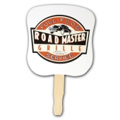 Hourglass Hand Fan