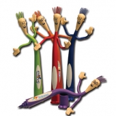 Original Bend-A-Pen, Full Color Digital