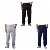 Adult Double Dry Eco® Open-Bottom Fleece Pant with Pockets