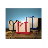 Windward Large Cotton Canvas Classic Boat Tote