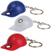 Light Up Baseball Hat Keytag