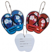 Flip Flop Luggage Keytag