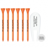 6 Plus Golf Tees/1 Dvf/1 Pwn