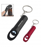Aluminum LED Flashlight With Bottle Opener