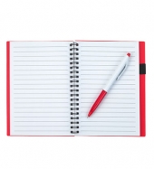Spiral Notebook With ID Window