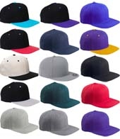 Yupoong Adult 6-Panel Structured Flat Visor Classic Snapback