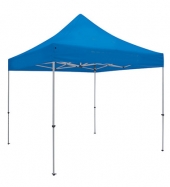 24-Hour Quick Ship Deluxe 10' Tent (Full-Color Imprint, 3 Locatio