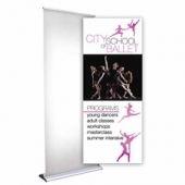 36" Change Agent Retractor Replacement Banner (No-Curl Opaque Fab