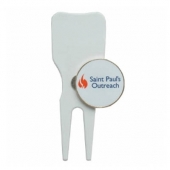 Pik Divot Tool With Magnetic Marker