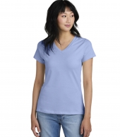 District Made® - Ladies Perfect Weight® V-Neck Tee