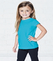 Rabbit Skins Toddler Girls' Fine Jersey T-Shirt