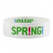3/4" wide x 7" long Dye-Sublimated Stretchy Elastic Bracelet