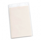 4" x 8" Blank Oversized Vertical Vinyl Pouch
