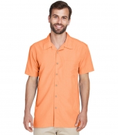 Men's Barbados Textured Camp Shirt