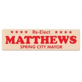 Mini Bumper Sticker Shape Emery Board