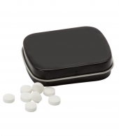 Sugar Free Mints in a Small Rectangular Hinged Tin