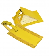 Majestic Leather Luggage Tag