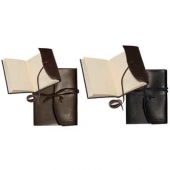 Americana Leather-Wrapped Journal