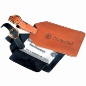 Grand Central Luggage Tag (Sueded Full-Grain Leather)
