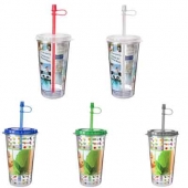 Full Color on Clear TakeOut Tumbler - 16oz.