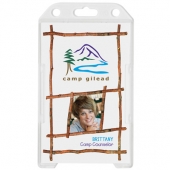Plastic Single Card ID Holder