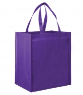 Gloss Laminated Designer Grocery Tote Bag with Poly Board Insert
