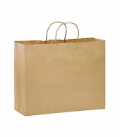 Natural Kraft Twisted Paper Handle Shopper