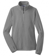 Port Authority® Ladies Microfleece 1/2-Zip Pullover