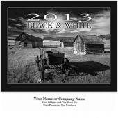 Black & White Wall Calendar Stitch