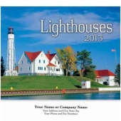 Lighthouses Wall Calendar Stitched