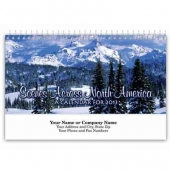 Scenic America Desk Calendar