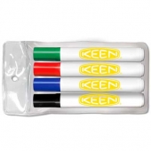 Bullet Tip Dry Erase Markers - 4 ct