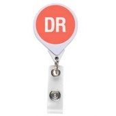 DR-Doctor (Orange 1575C) JUMBO Position Badge Reel