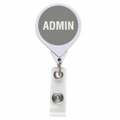 ADMIN-Administration (Grey 423C) JUMBO Position Badge Reel
