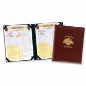 Menu Cover - Top Grain Cowhide