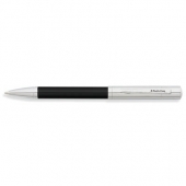 Greenwich Chrome/Tuxedo Black Lacquer Ballpoint Pen
