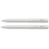 Greenwich Chrome Ballpoint Pen and 0.9mm Pencil Set